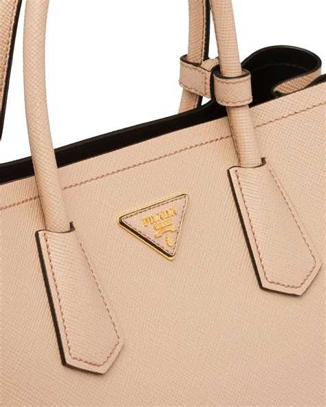 prada medium saffiano double bag|prada saffiano shoulder bag review.